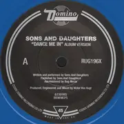 7inch Vinyl Single - Sons And Daughters - Dance Me In - Blue