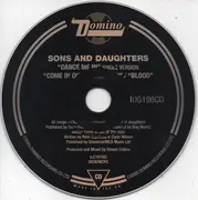 CD Single - Sons And Daughters - Dance Me In