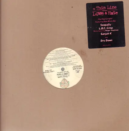 Soopafly, Ganjah a.o. - A Thin Line Between Love & Hate - Hip Hop Sampler