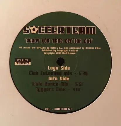 Soccerteam - Ready For Take Off (Oh Oh)