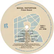 LP - Social Distortion - Prison Bound - + insert