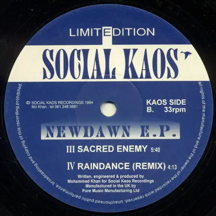 Social Kaos - NewDawn E.P.