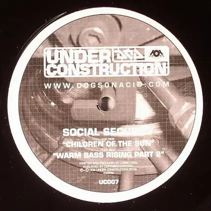 Social Security - Children Of The Sun / Warm Bass Rising Part 2