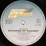 12'' - Sodom - Expurse Of Sodomy - Original