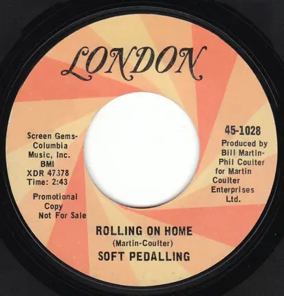 Soft Pedalling - It's So Nice / Rolling On Home