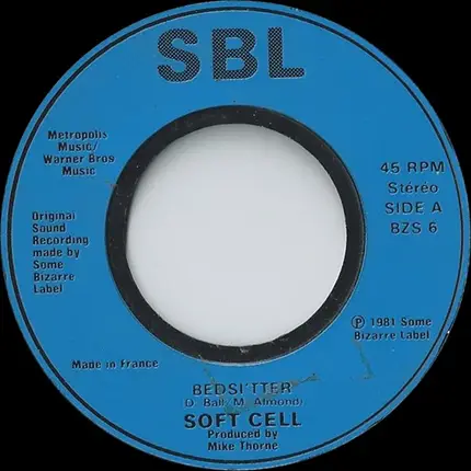 Soft Cell - Bedsitter