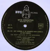 LP - Soft Machine / The Mark Leeman Five & Davy Graham - Rock Generation Vol. 8