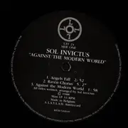 LP - Sol Invictus - Against The Modern World - 1st Belgian press / Insert incl.