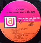 LP - Sol Zim - The New Exciting Voice Of Sol Zimel - Favorite Jewish Melodies