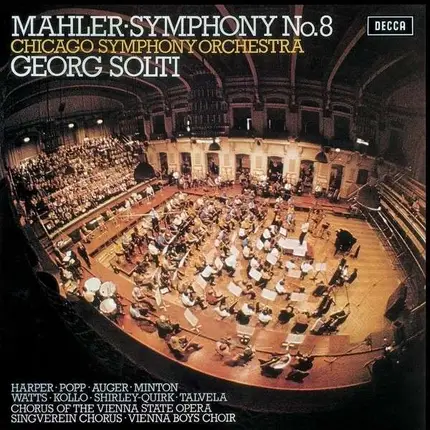 Solti/Popp/Auger/Kollo/Talvela/Cso/+ - Sinfonie 8