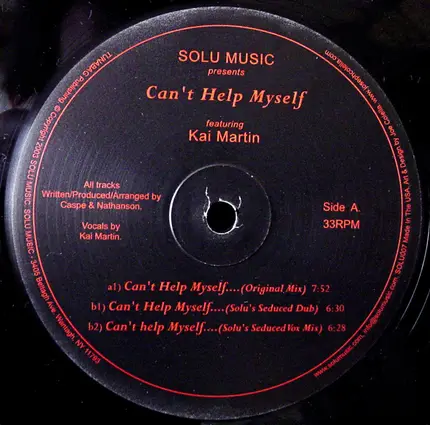 Solu Music - Can't Help Myself