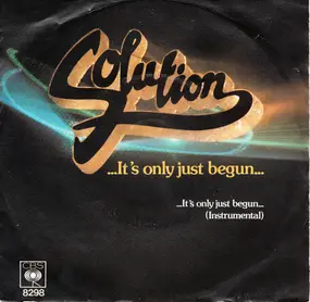 the solution - It's only just begun