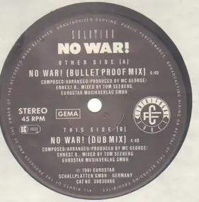 the solution - No War!
