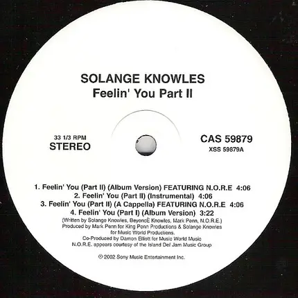 Solange Knowles - Feelin' You Part II / Dance With You