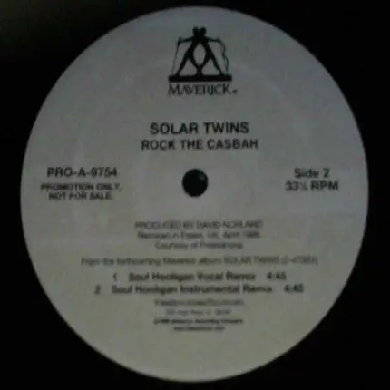 Solar Twins - Rock The Casbah