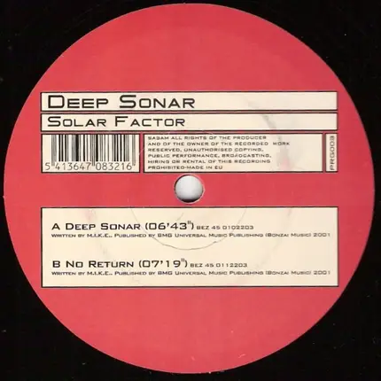 Solar Factor - Deep Sonar