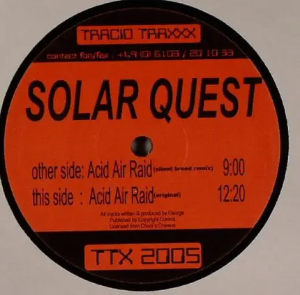 Solar Quest - Acid Air Raid