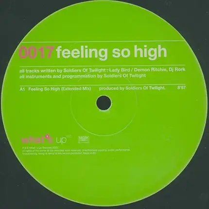 Soldiers Of Twilight - Feeling So High