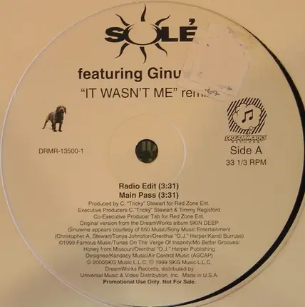 Solé - It Wasn't Me