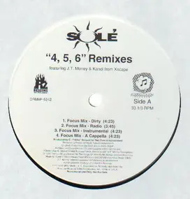 Sole - 4, 5, 6 (Remixes)