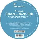 solid globe - Sahara vs. North Pole