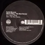 Solid Groove - Won't Stop / No Non Sense