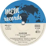 12inch Vinyl Single - Solo - Harem