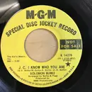7inch Vinyl Single - Solomon Burke - J.C. I Know Who You Are
