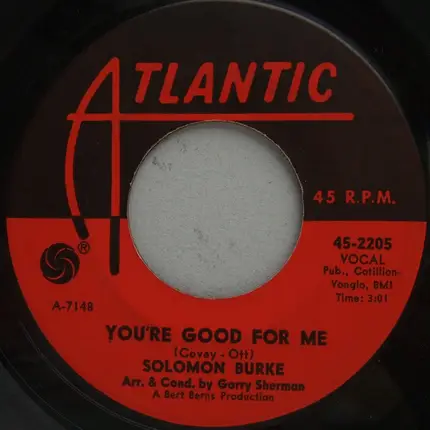 Solomon Burke - You're Good For Me