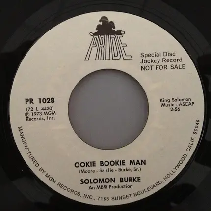 Solomon Burke - My Prayer / Ookie Bookie Man