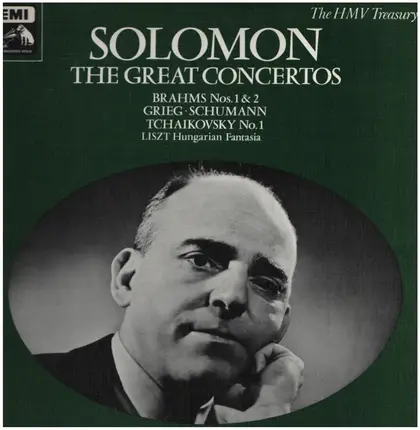 Solomon - The Great Concertos (Brahms, Grieg, Schumann, Tchaikovsky, Liszt)