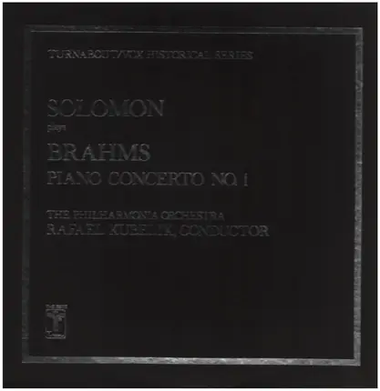 Solomon - Solomon Plays Brahms Piano Concerto No. 1