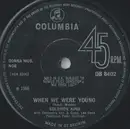 7'' - Solomon King - When We Were Young - Solid centre