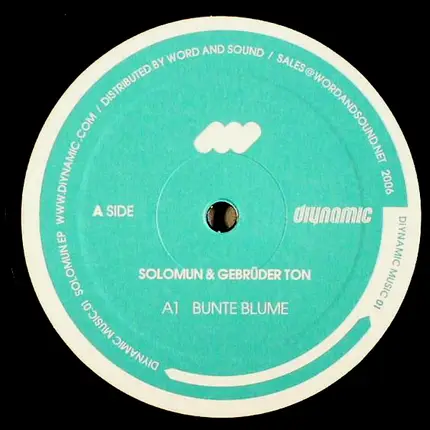 Solomun / Gebrüder Ton / Adriano - Solomun EP