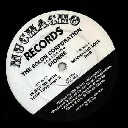 Solon Corporation Featuring Dionne - Inject Me With Your Love