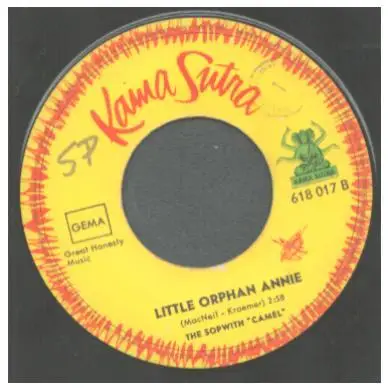 Sopwith Camel - Postcard From Jamaica / Little Orphan Annie