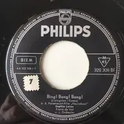 7inch Vinyl Single - Sophia Loren With Frank De Vol And His Orchestra - Bing! Bang! Bong! / Almost In Your Arms
