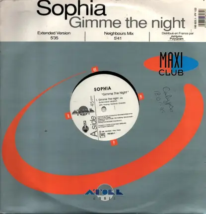 Sophia - Gimme The Night