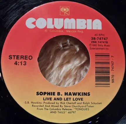 Sophie B. Hawkins - I Want You