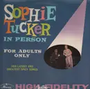 LP - Sophie Tucker - In Person