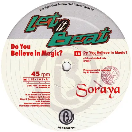 Soraya - Do You Believe In Magic?