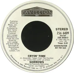 Sorrows - Cryin' Time