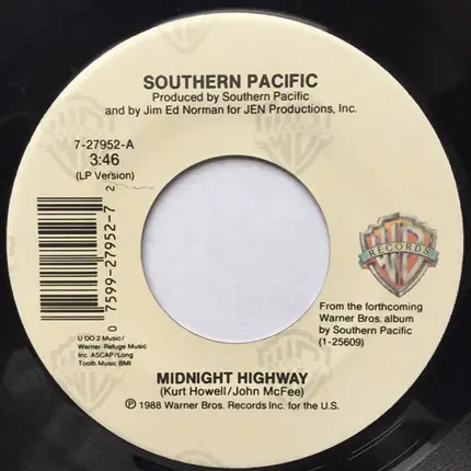 Southern Pacific - Midnight Highway