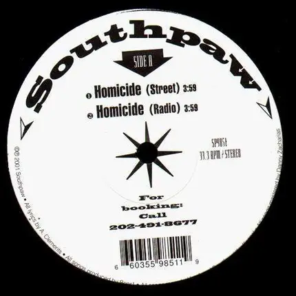 Southpaw - Homicide