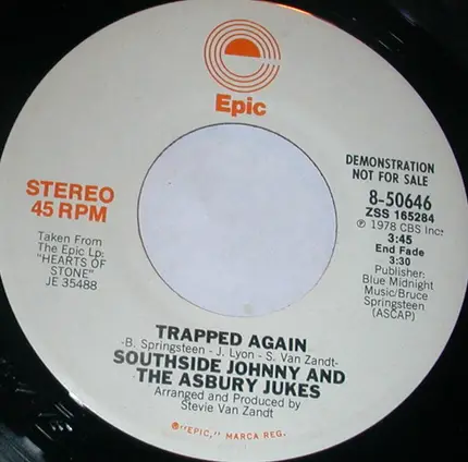 Southside Johnny & The Asbury Jukes - Trapped Again