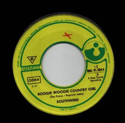 southwind - boogie woogie/honky tonkin