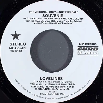 Souvenir - Lovelines