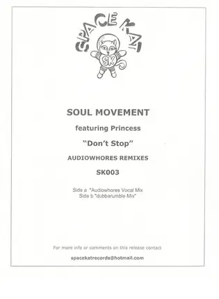 Soul Movement - Don't Stop (Audiowhores Remixes)
