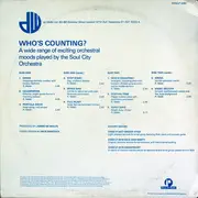 LP - Soul City Orchestra - Who's Counting?