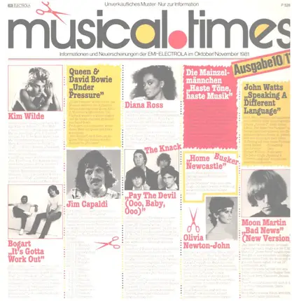 Ross, Wilde, a.o. - Musical Times